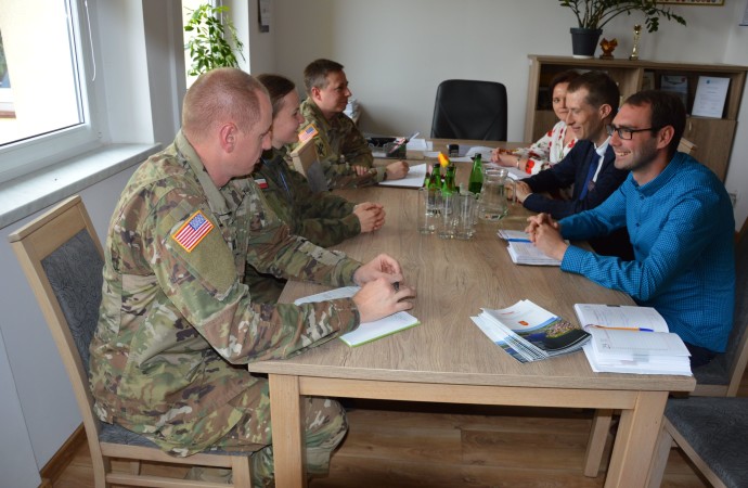 Wizyta amerykańskich żołnierzy