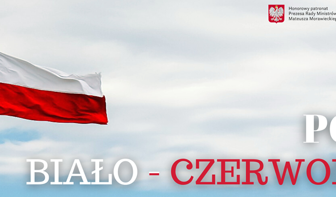 ,,Pod biało-czerwoną” – maszt i&nbsp;flagi