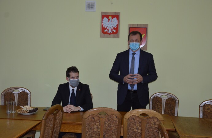 Poseł Dolata z&nbsp;wizytą w&nbsp;Powidzu